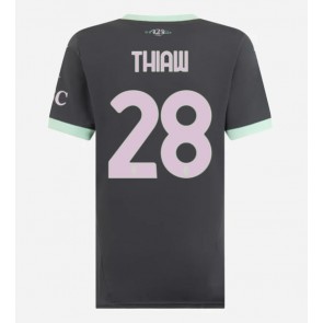 AC Milan Malick Thiaw #28 Replika Tredjetrøje Dame 2024-25 Kortærmet